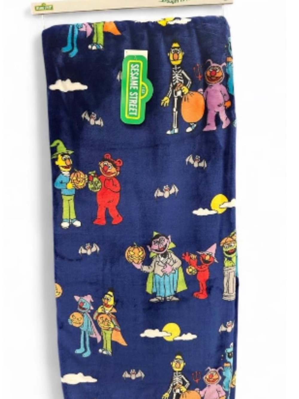 Sesame Street Halloween blanket